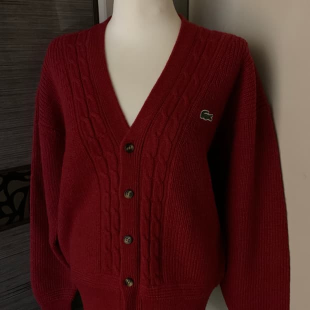 라코스테 울가디건