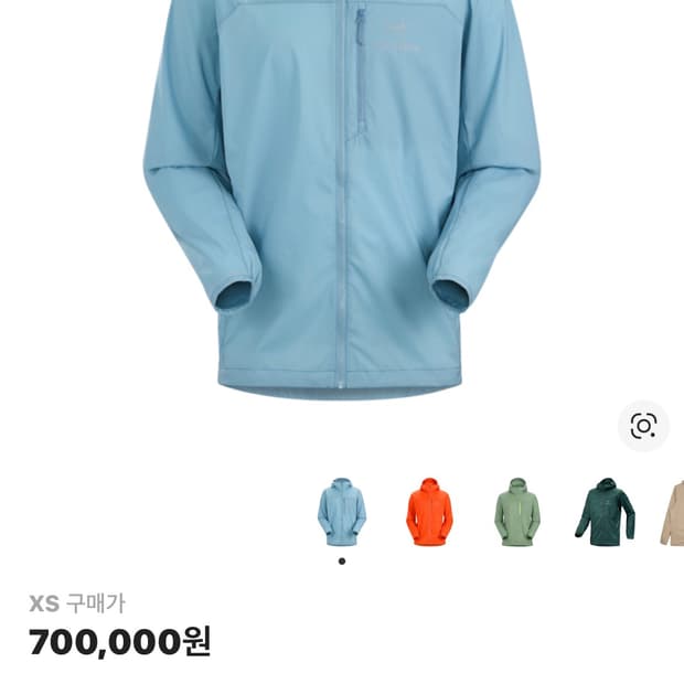 아크테릭스 스쿼미시 후디 솔레스