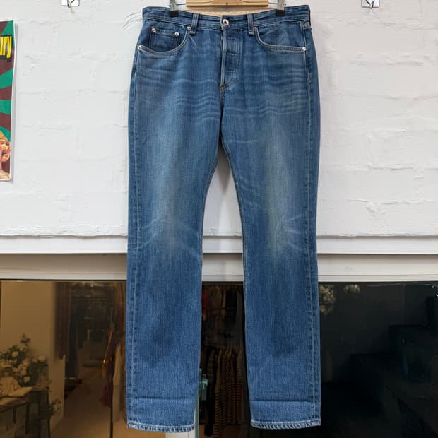 Rag&Bone 래그앤본 미디엄 인디고 워싱 데님팬츠 27