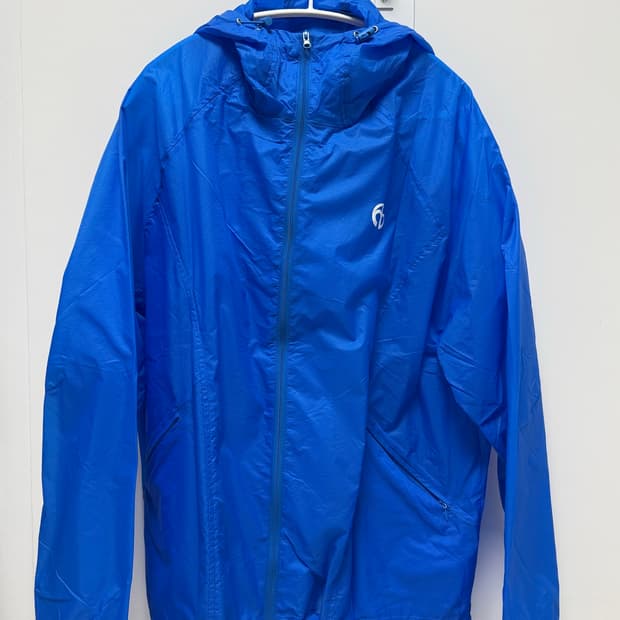 노매뉴얼 hooded jacket 블루