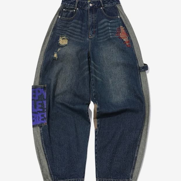 LAB.017 Balloon Denim Pants [인디고]