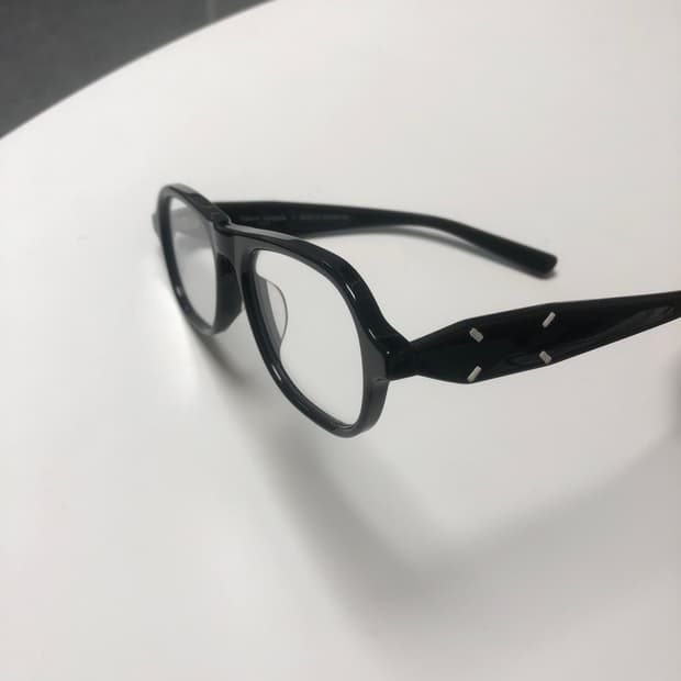 젠틀몬스터×마르지엘라 mm113 black clear
