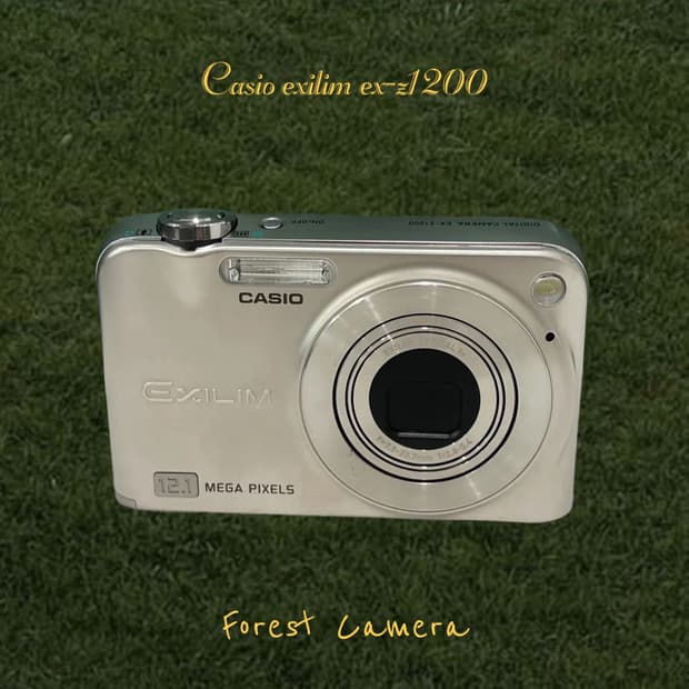 카시오 exilim ex-z1200 디지털카메라 빈티지디카
