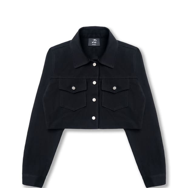 포더필크롭자켓 