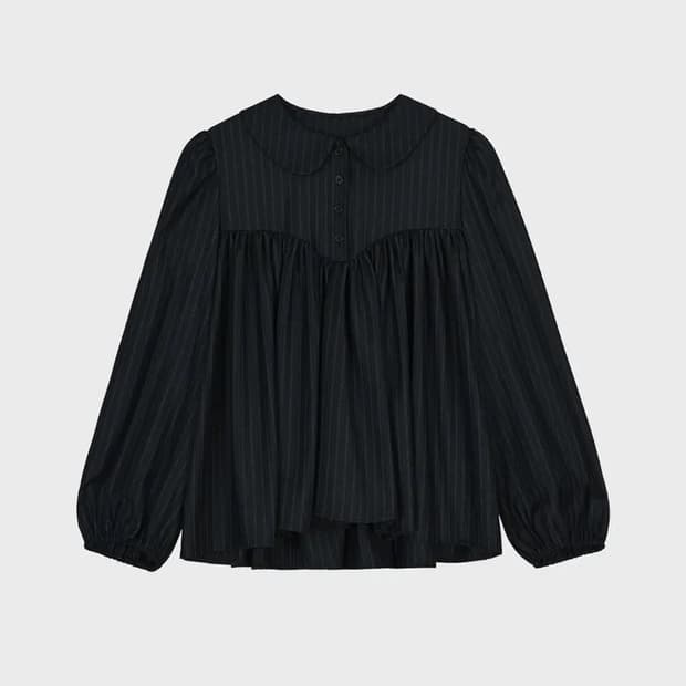 코스모스 WOOL COLLAR SHIRT