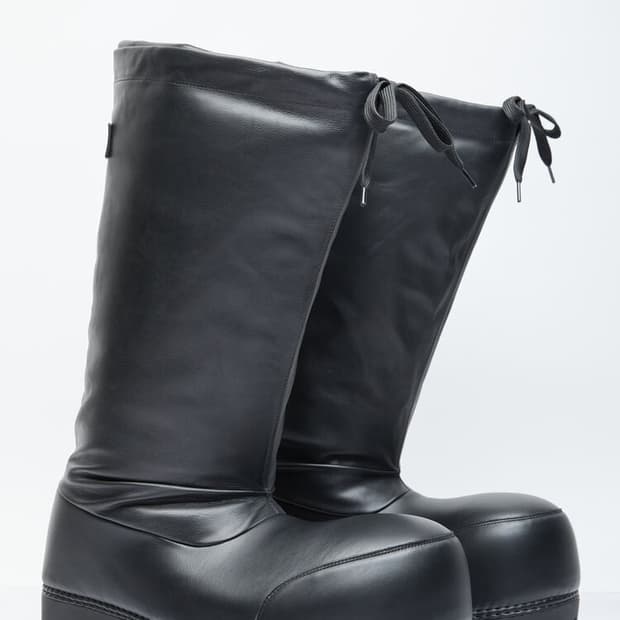 발렌시아가 스키웨어 알래스카 나일론 하이 부츠 블랙 41-42사이즈