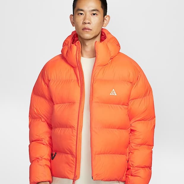 나이키 ACG 루나레이크 패딩(오렌지) 