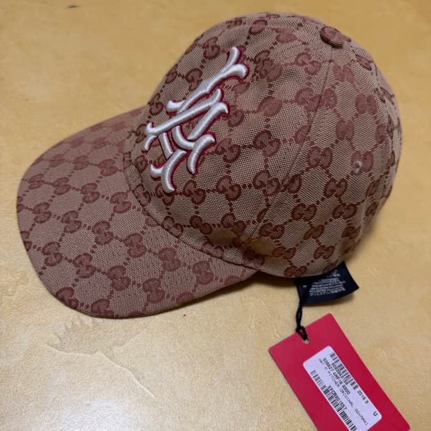 GUCCI X MLB 구찌 다저스 LA 볼캡 모자 새상품