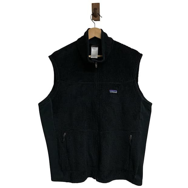 파타고니아 후리스 집업 조끼 L