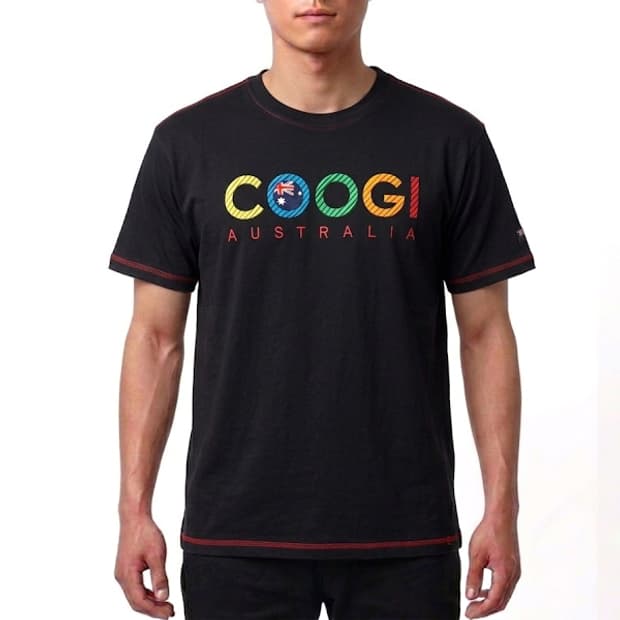 1990년대 빈티지 Coogi 멀티 컬러 티셔츠