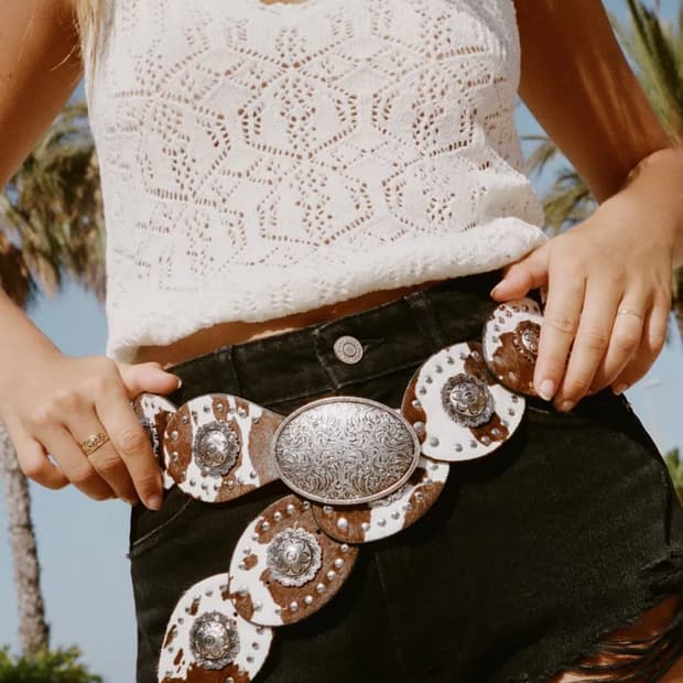 zara animal print leather belt 자라 레더 벨트