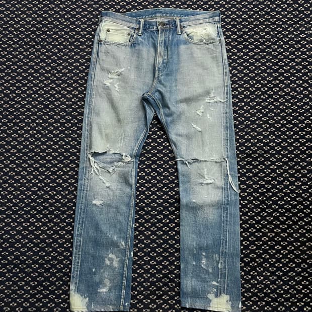 Fullcount Destroyed Selvedge Denim