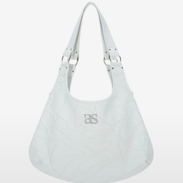애즈온 베키 숄더 백 화이트