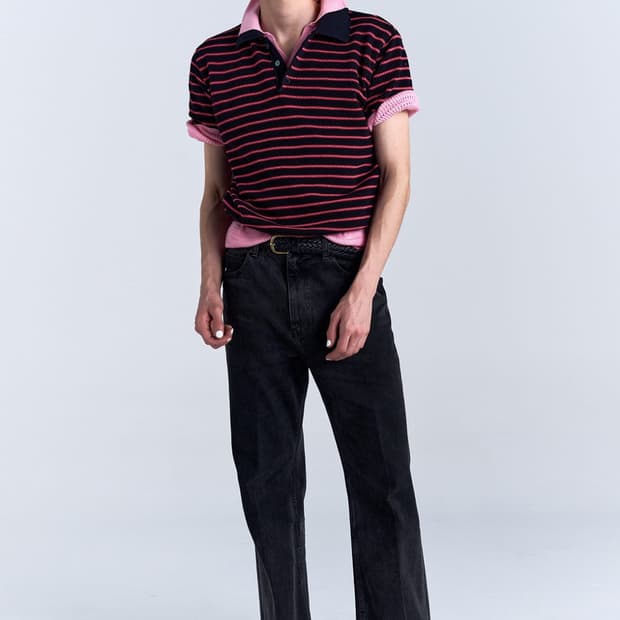 노이스 25ss 플레어진 흑청 m size