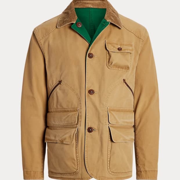 [새상품/M] 폴로 컨트리 리버시블 캔버스 유틸리티 자켓 팝니다.