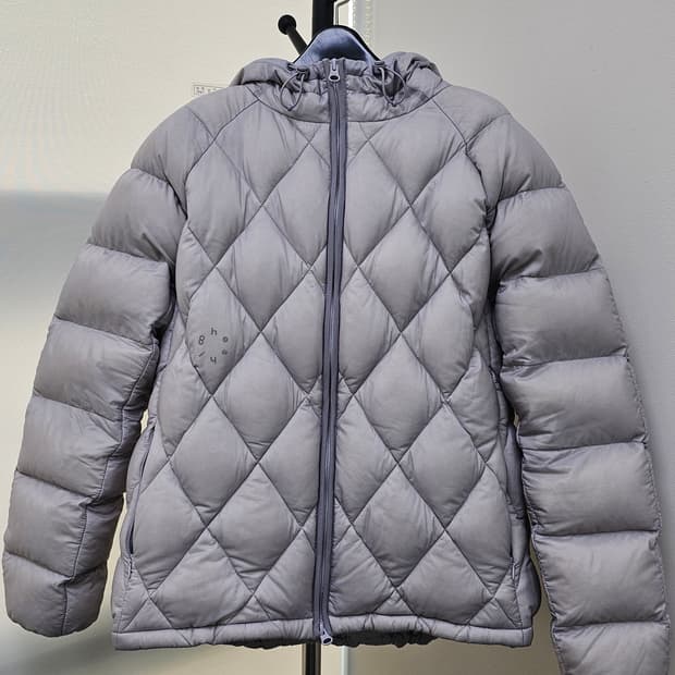 오헤시오 다이아몬드 퀄티드 덕다운 패딩