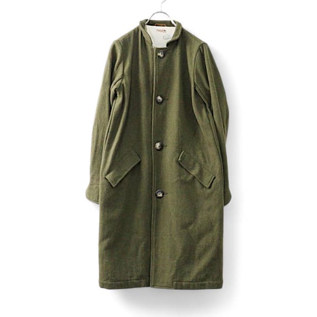 캐피탈 레이디스 스탠카라 멜튼 울 코트