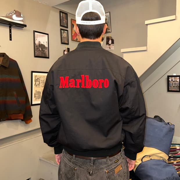 90‘s Marlboro logo reversible jacket