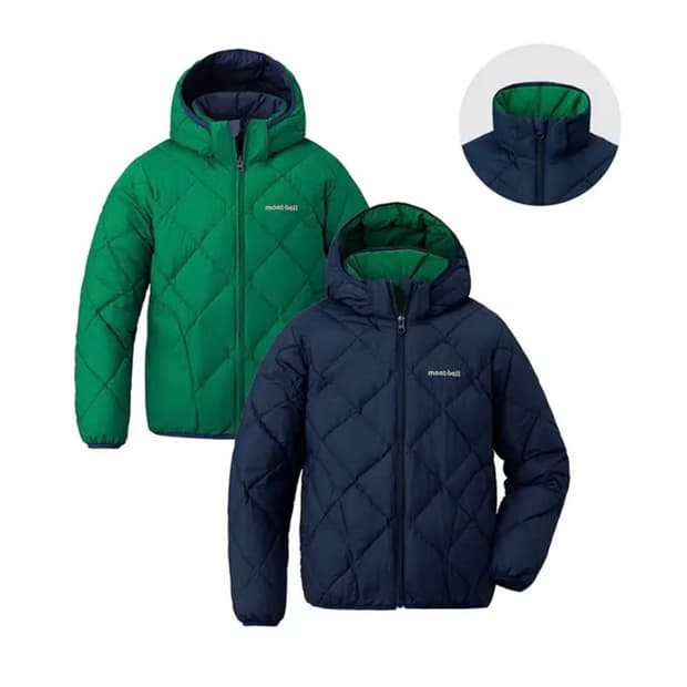 몽벨 리버시블 다운파카 키즈 160