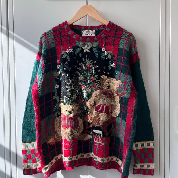 티아라 Tiara 프리미엄 크리스마스 니트