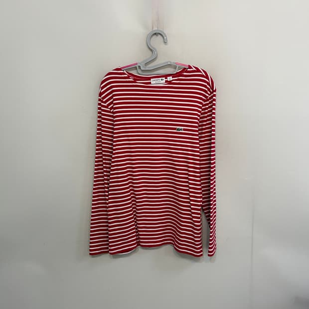 라코스테 남성 단가라 티셔츠 95