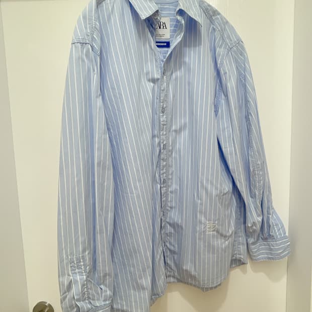 자더에러 자라 아더에러 포플린 셔츠 S