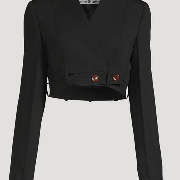 아크네스튜디오 크롭 블레이저 자켓