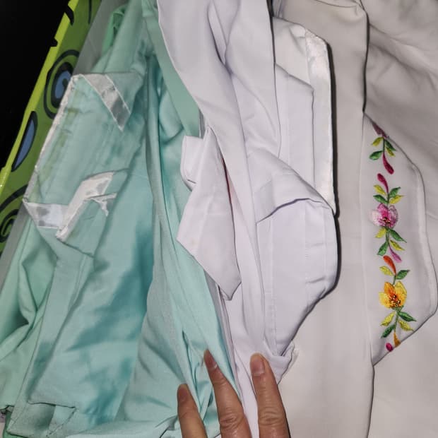 춤복 농악 전통무 남자 한복세트 2박스 일괄