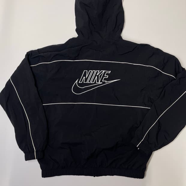 나이키 후드 바람막이 블랙 S
