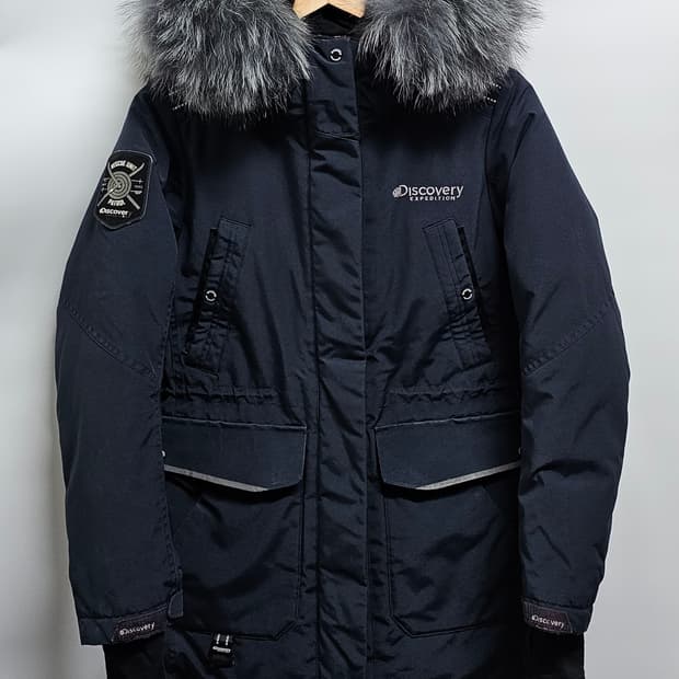 디스커버리 여성 덕다운패딩 90