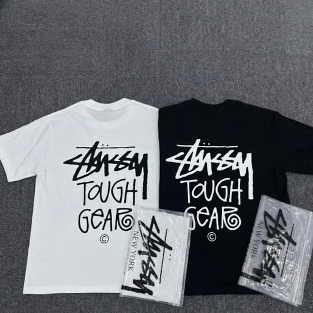(정품/새상품) 스투시 터프 기어 반팔 티셔츠