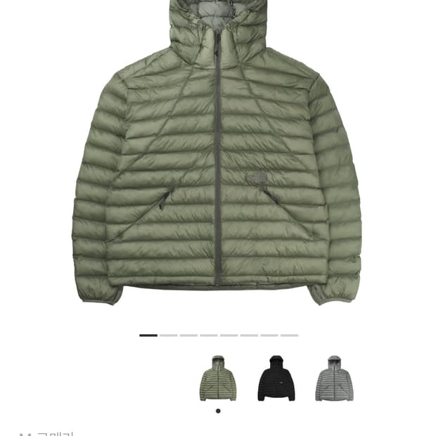 노스페이스 벤투스 온 카키