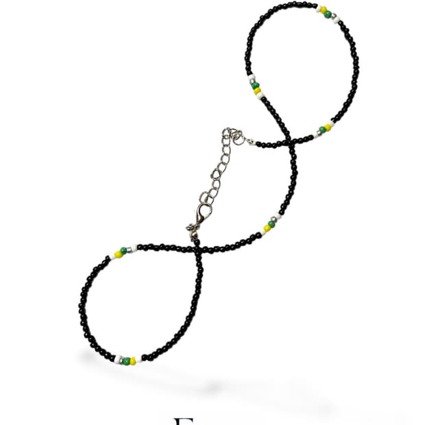 Ellavo Indian Yellow Beads Necklace