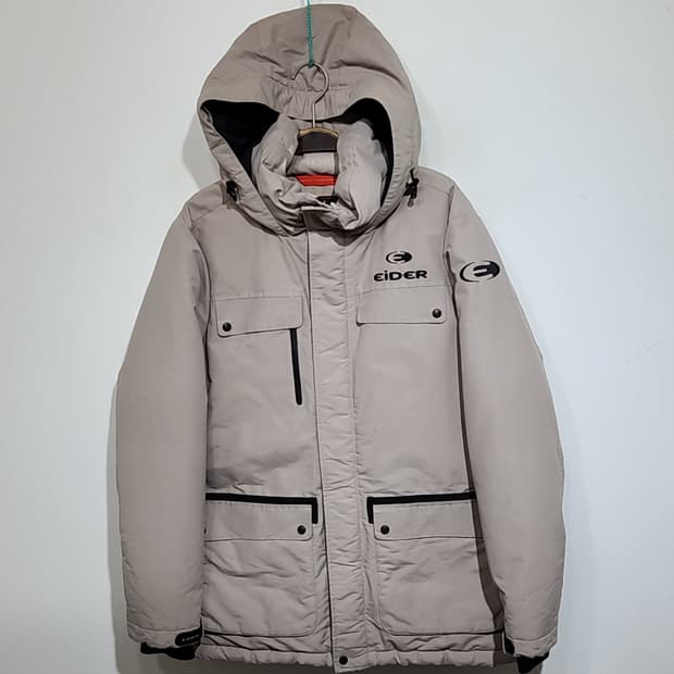 (M) 아이더 오리털 패딩점퍼 후드 다운자켓 아웃도어 