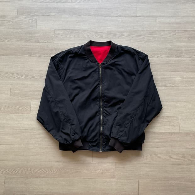 90s 말보로 리버서블 블루종 자켓