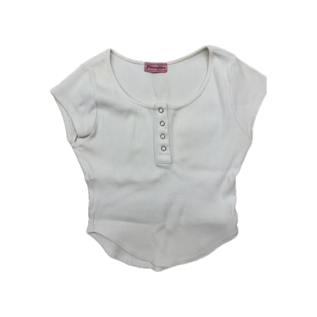 플리즈노팔로우 제니탑 화이트 판매