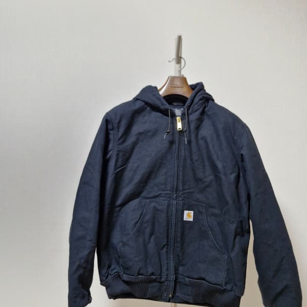 칼하트 덕 액티브 워크자켓 j130 블랙 m