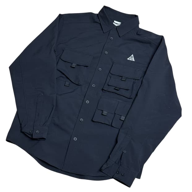 나이키 Acg 포켓 셔츠 블랙 XL