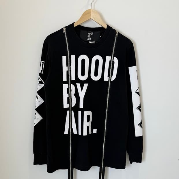 후드바이에어HBA 더블지퍼 롱슬리브