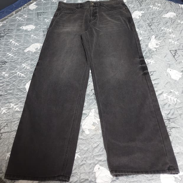 일꼬르소 체이닝 데님팬츠 흑청 (L)