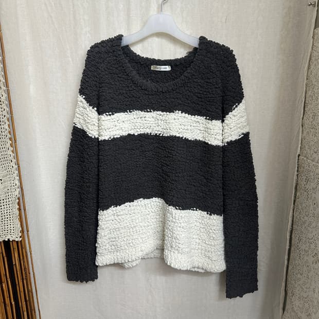 furry rate 수면사 뽀글 니트