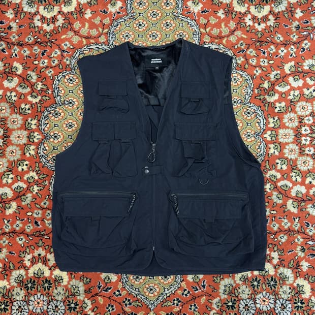 [XL] 무신사스탠다드 포켓 유틸리티 베스트 블랙