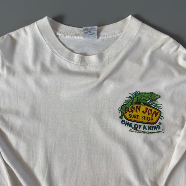 90s ron jon surf shop 빈티지 론존 롱슬리브