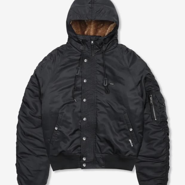 나일론 숏 파카