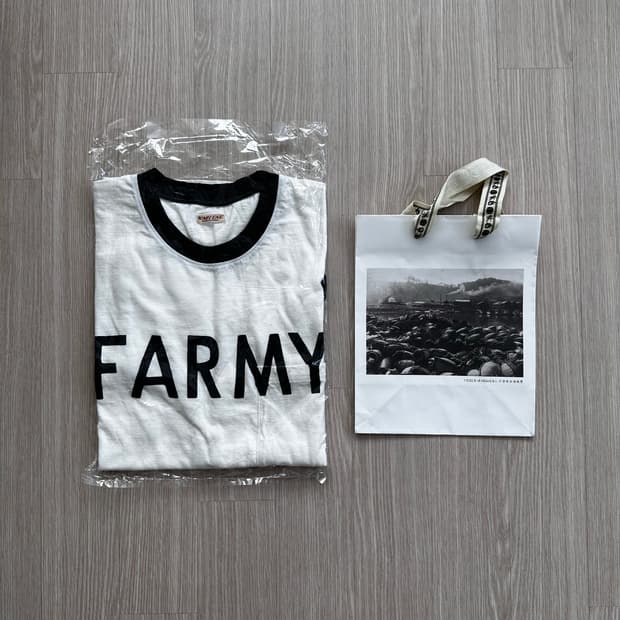 캐피탈 farmy 포켓 링거 티셔츠 4사이즈