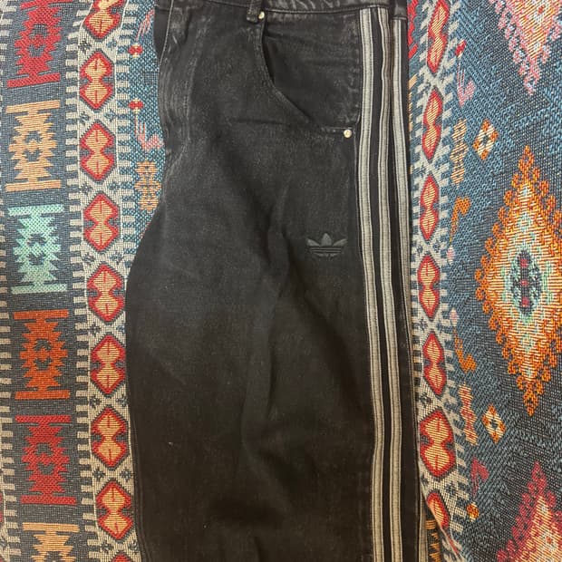 아디컬러 데님 파이어버드 팬츠