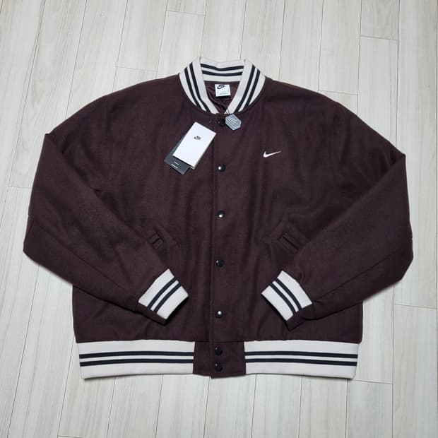 (XL) 나이키 NSW 어센틱 바시티자켓 nike 스타디움자켓