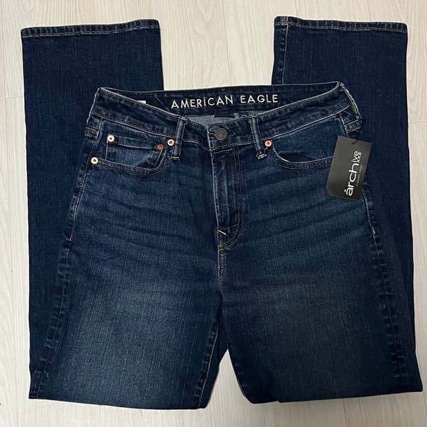 아메리칸 이글 에어플렉스 30x32 다크데님 진