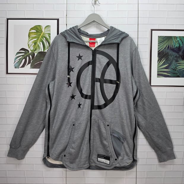 나이키 에어 빅로고 베스킷볼 후드 집업 자켓 점퍼 2XL 110사이즈