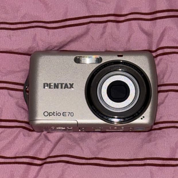작례 있음💗 희귀!!) Pentax Optio E70 ⭐️